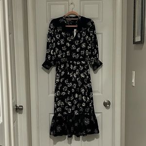 Polo Ralph Lauren B/W Long Dress NWT!